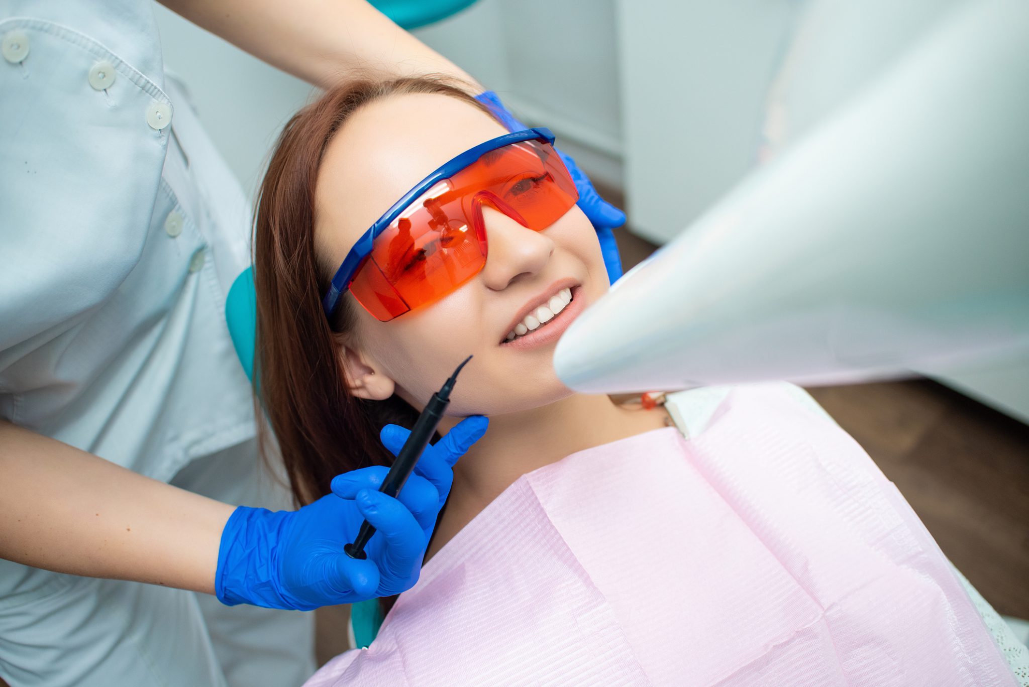 two types of laser dentistry